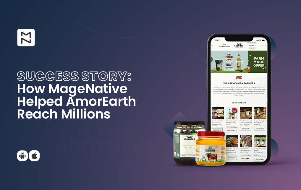 Success Story: How MageNative Helped AmorEarth Reach Millions By Using Shopify Mobile App
