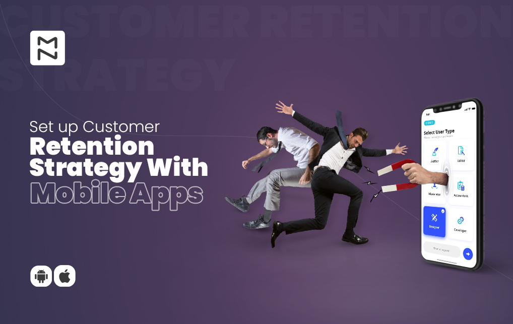 Set up customer retention strategy with mobile app - banner