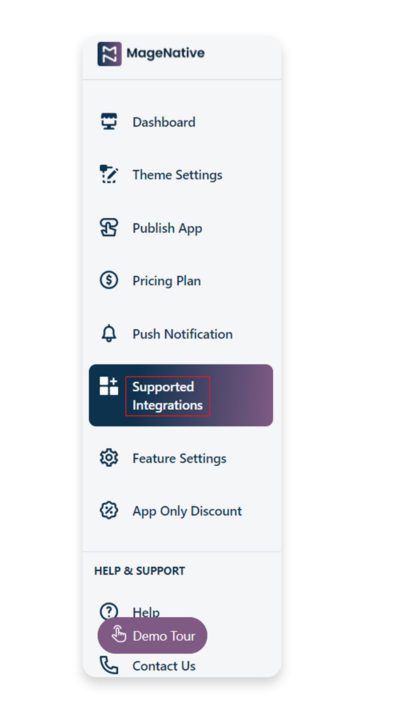 Supported Integrations Tidio