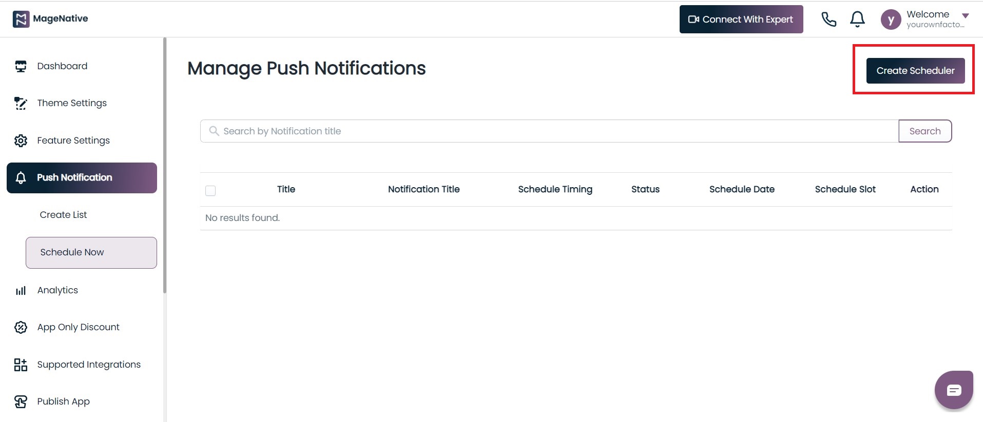 create-scheduler