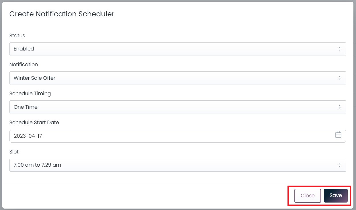 create-scheduler