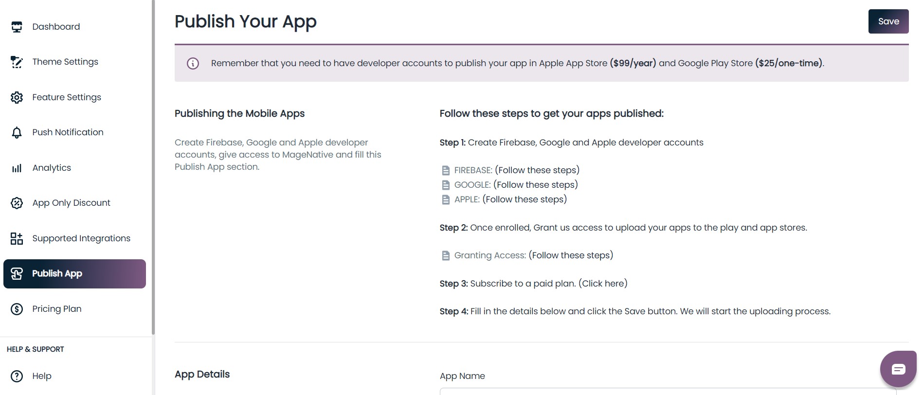 publish-app