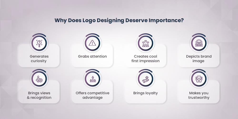 What is the importance of designing a smart logo