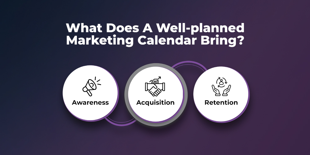 what does marketing calendar bring