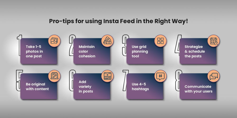 Tips For Using Instagram Feed app