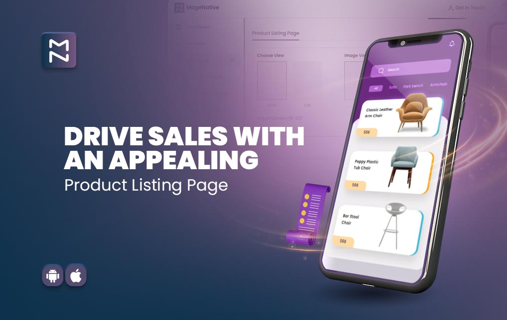 Product Listing Pages In An eCommerce Mobile App: A Comprehensive Guide
