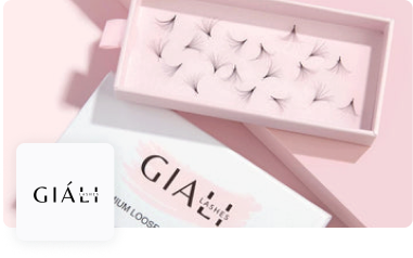 Giali Lashes App Success Story
