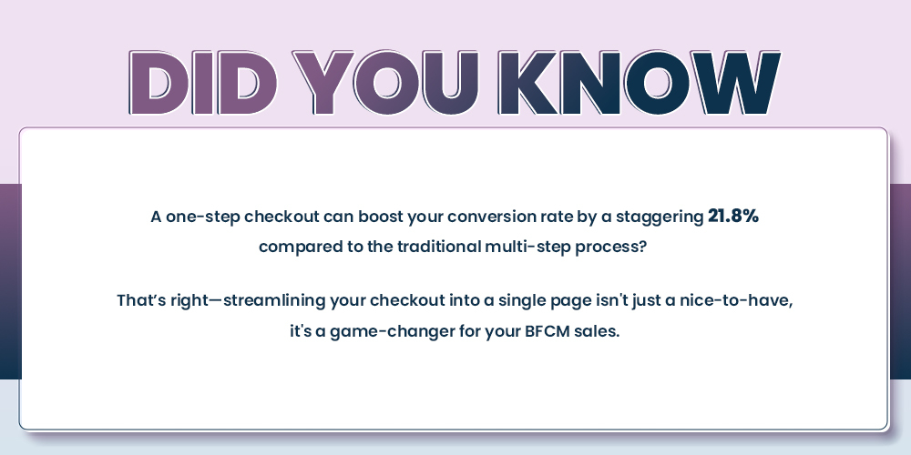 did you know one step checkout