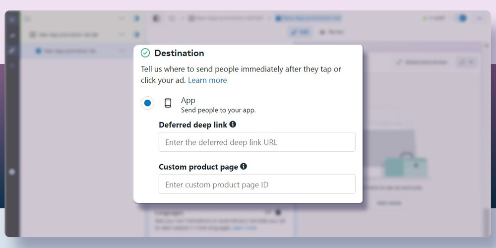 Set Up Facebook Ads - Last Step - Linking