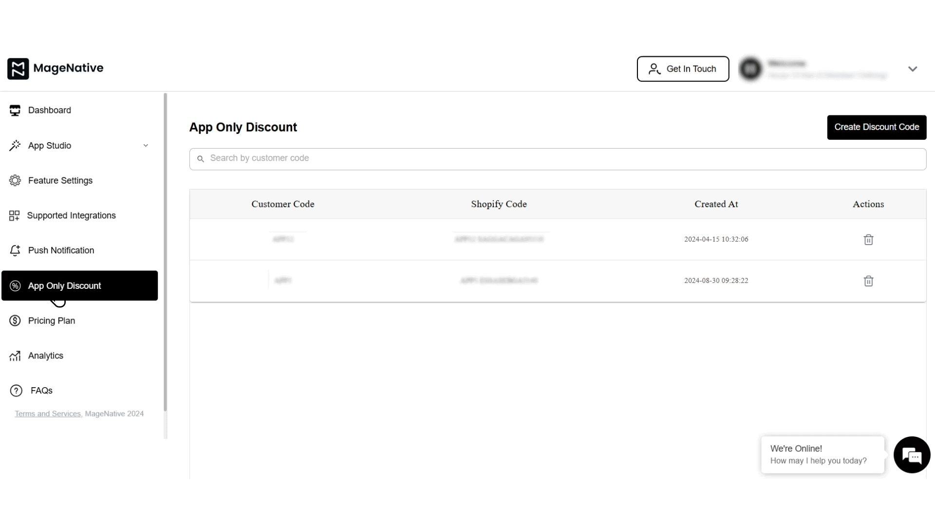 Enable App Only Discount Step 2