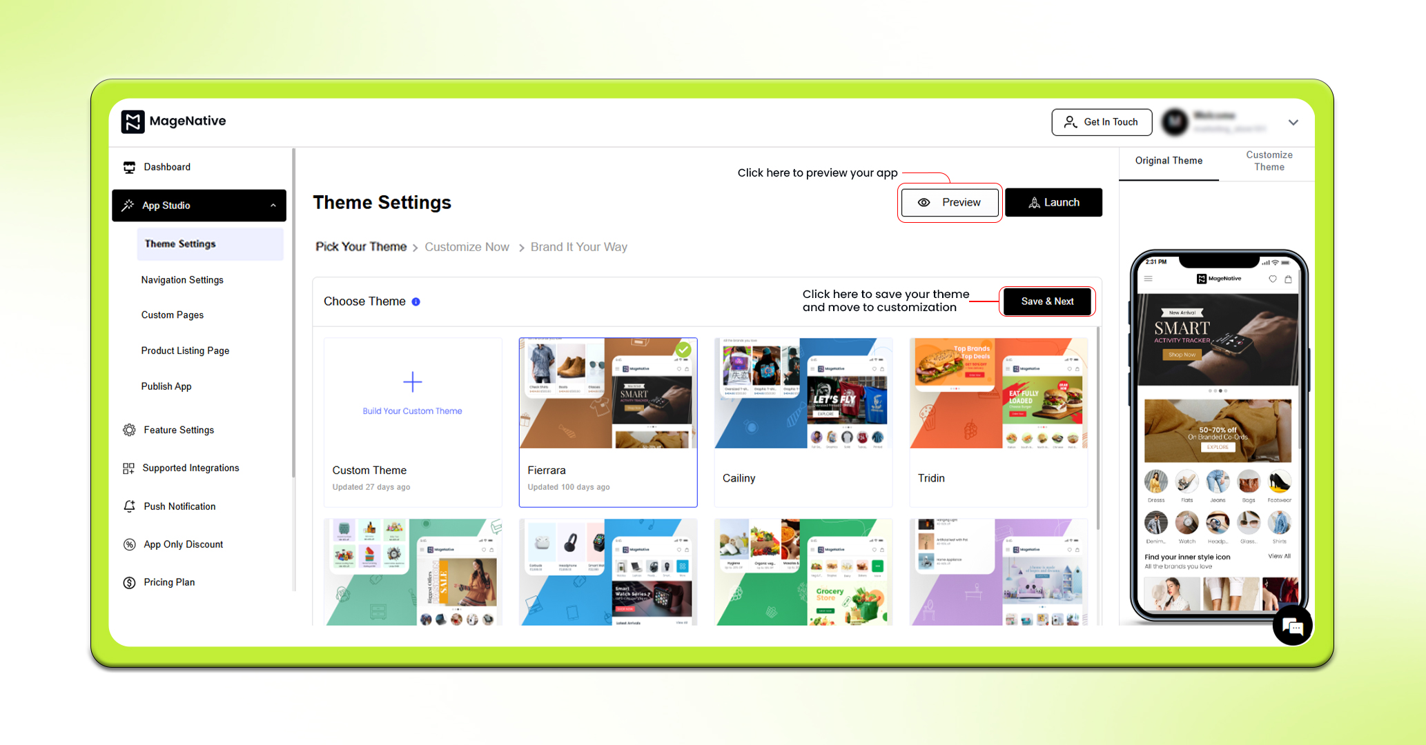 Desing Your App - Step 2