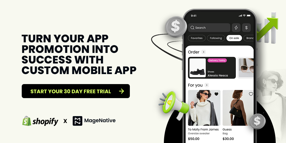 App promotion custom mobile apps