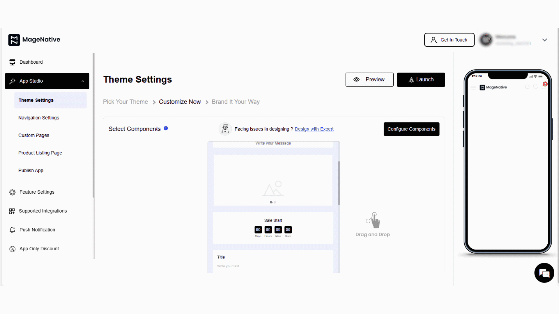 Banner Slider Configuration - GIF Step 1