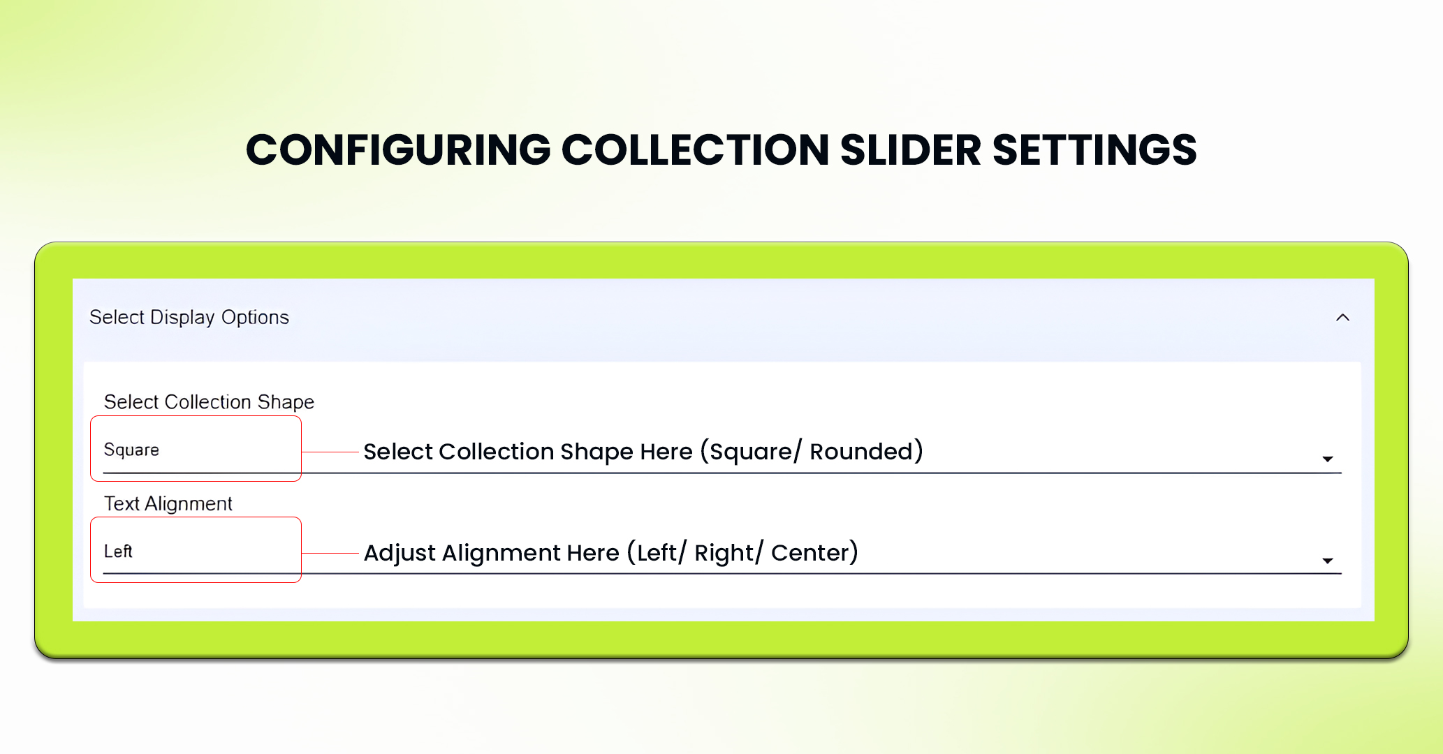Collection Slider Component - Step 3