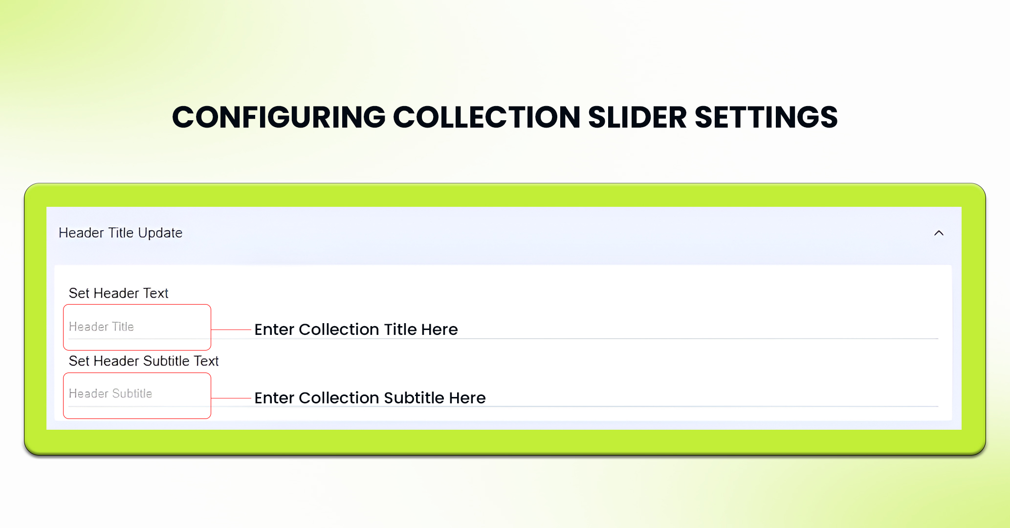 Collection Slider Component Step 5