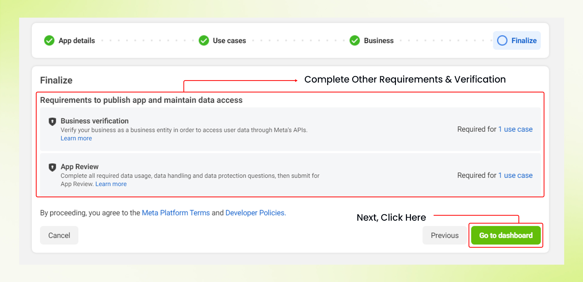  Facebook App -Business