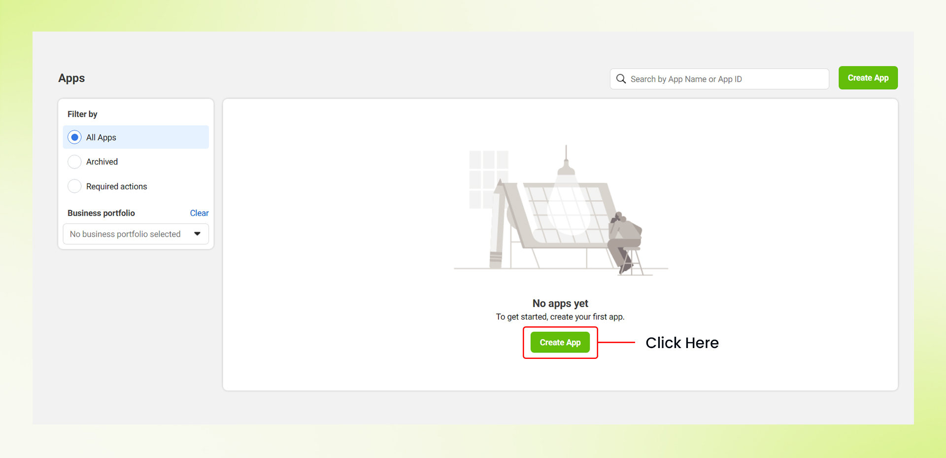  Facebook App - Create App