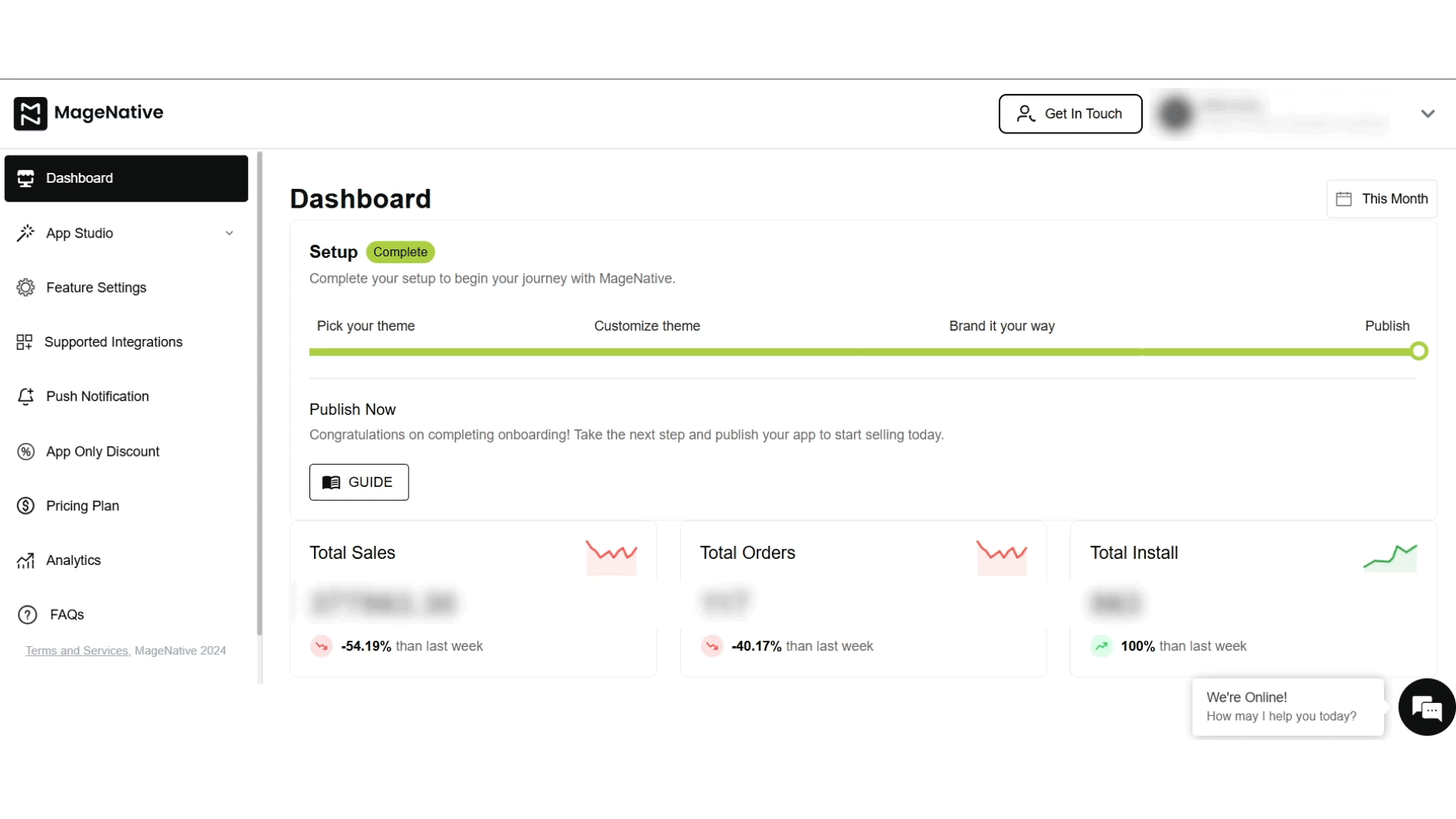 Social login - Feature Settings