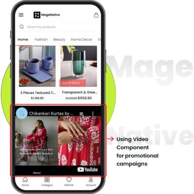Use Case - Using Video Component for promotional campaigns