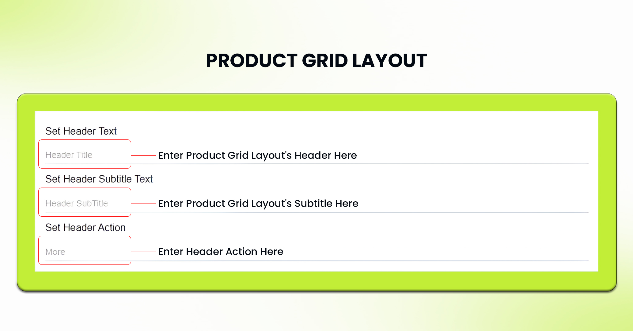 product grid layout component - step 5