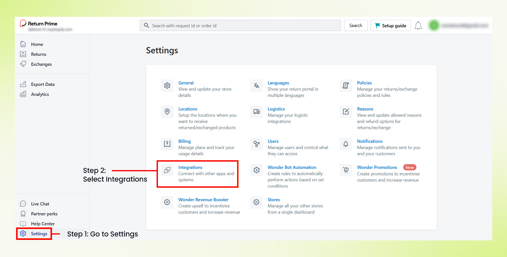 Prime Exchange and Refund - Order refund Step 2