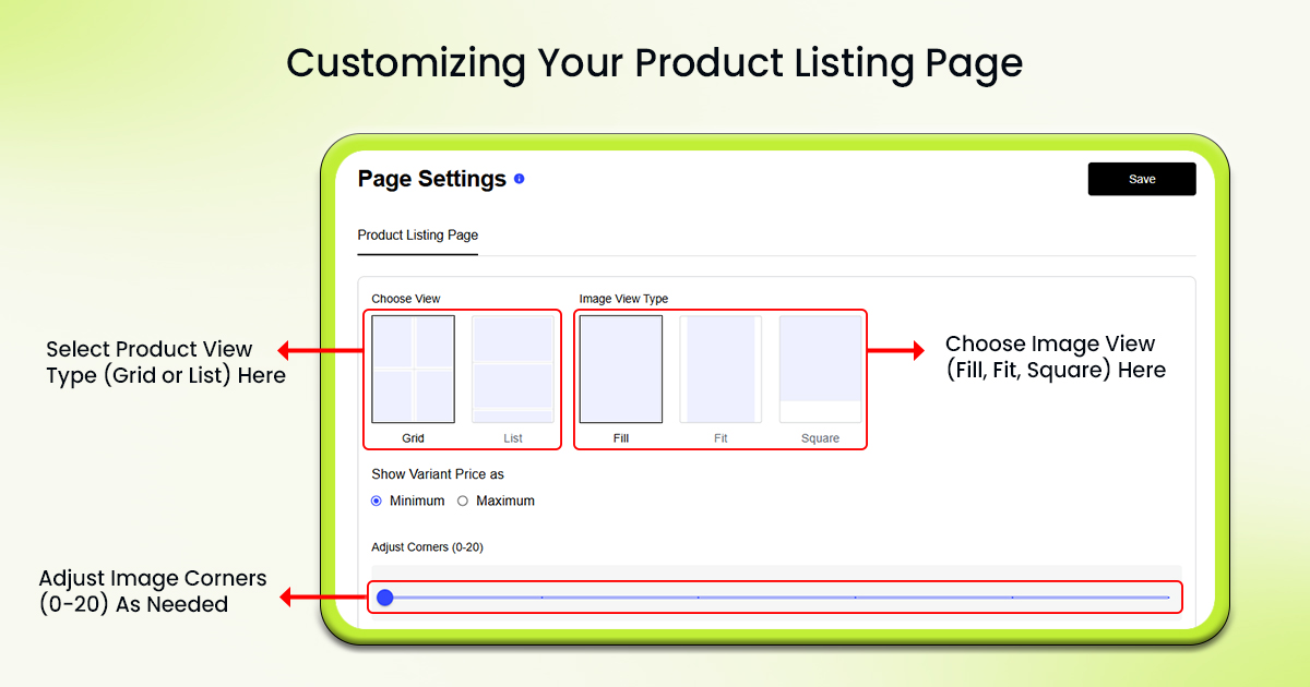 Product Listing Pages - Step 2