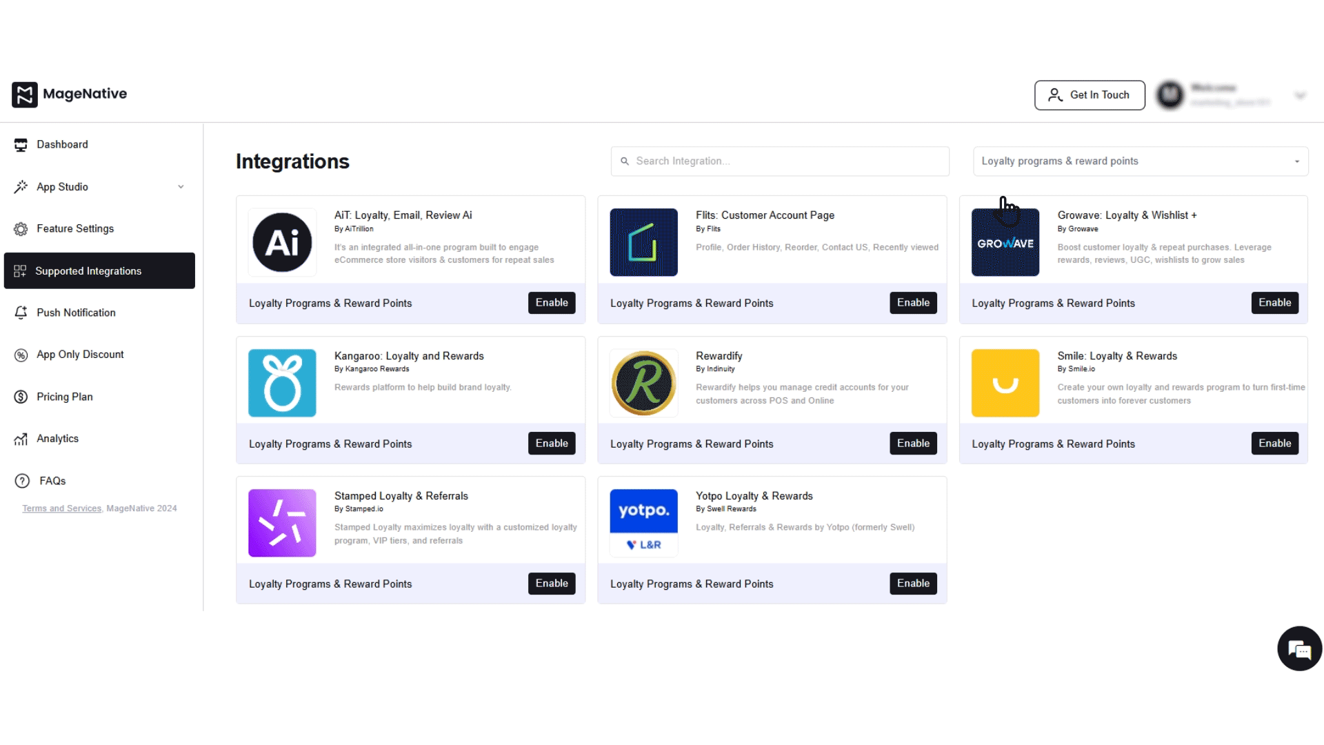 Rewardify Loyalty & Reawrds Step 3