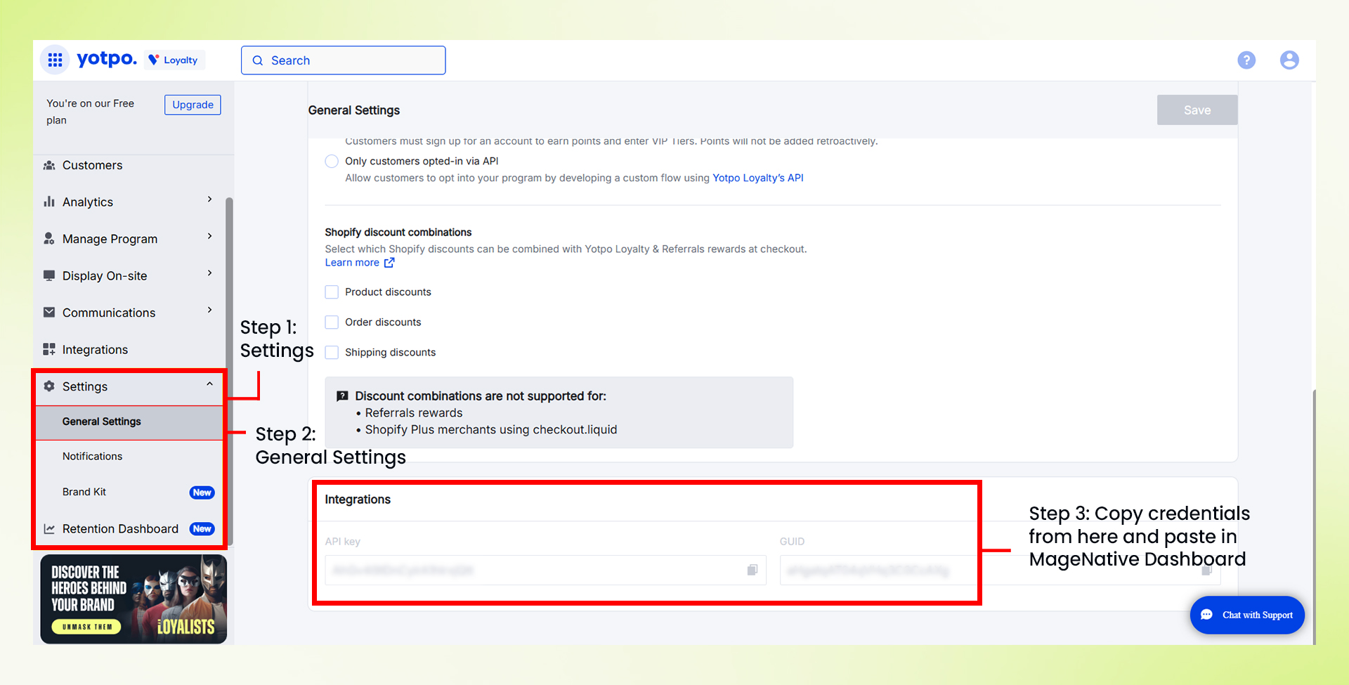 Yotpo Loyalty & Rewards - Step 2